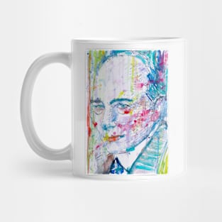ROBERT MUSIL - watercolor portrait .2 Mug